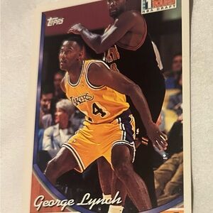 Topps Lakers Basketball Card